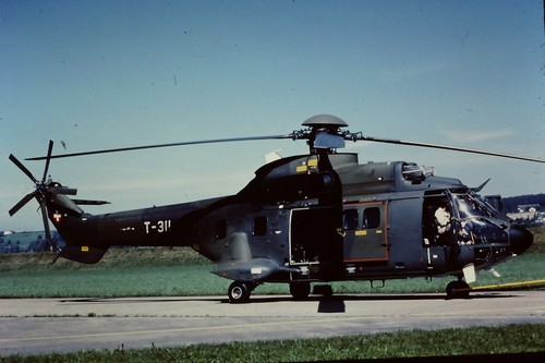 Swiss air force aerospatiale - swiss, force,