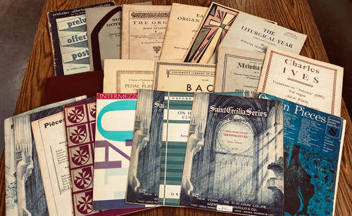 Organ music set - music, 21