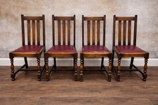 Set vintage oak church - of,