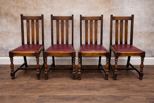 Set vintage oak church - oak,