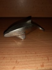 Dansk metal dolphin - metal, sculpture
