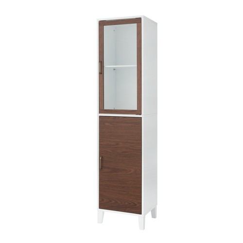 Bathroom tall linen storage - bathroom,