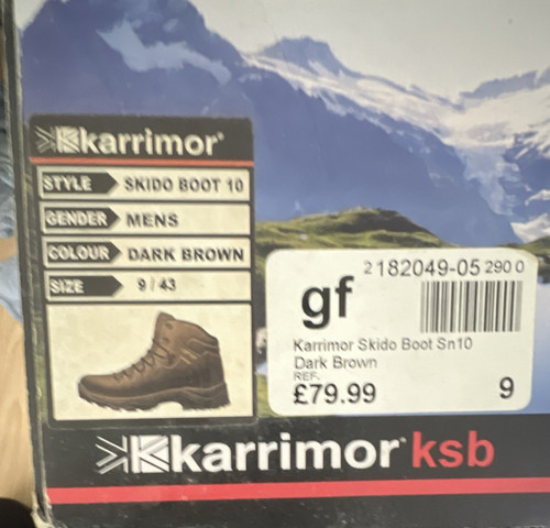 Karrimor skido boot - boot, men's