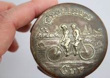 Victorian novelty Cycists