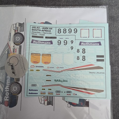 Waterslide decals satcc - 1/43,