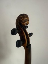 Old violin 4/4 lion head 