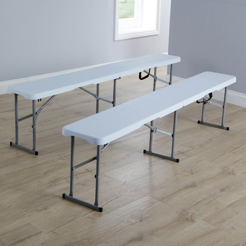 6ft folding trestle - folding, benches