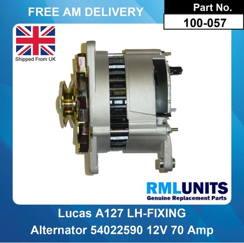 Alternator for ldv lucas - ldv,