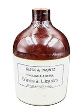 Vtg Mini Crock Whiskey Jug