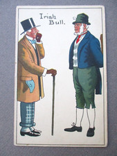 Comic Postcard Irish Bull