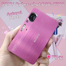 Sony Cybershot DSC-T700 10MP Digital Camera 4x Optical Zoom w/Charger/Battery