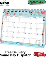 2026 Desk Calendar - Standing Flip 2026Desktop with Thick black UK Fast Shipping