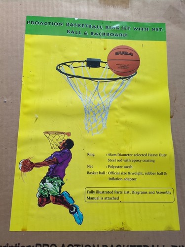 Basket ball hoop set new - basket,