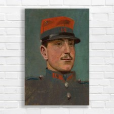 Expressive Soldier Portrait