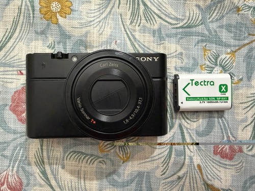 Sony cybershot dsc rx100 - sony, black