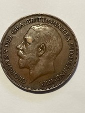 1921 king george v one penny