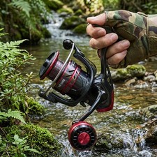 Metal Fishing Reel Fixed Spool