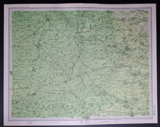 Antique 1903 Map - Ely -