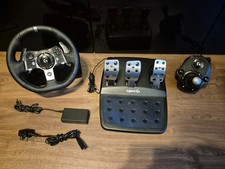 Logitech G920 Steering Wheel Pedals and Shifter Xbox series S/X and PC  - VGC