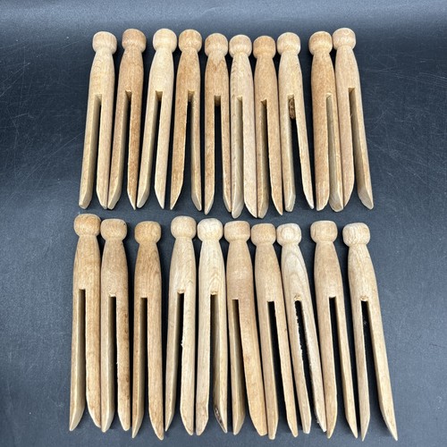 Traditional wooden dolly - traditional, pegs
