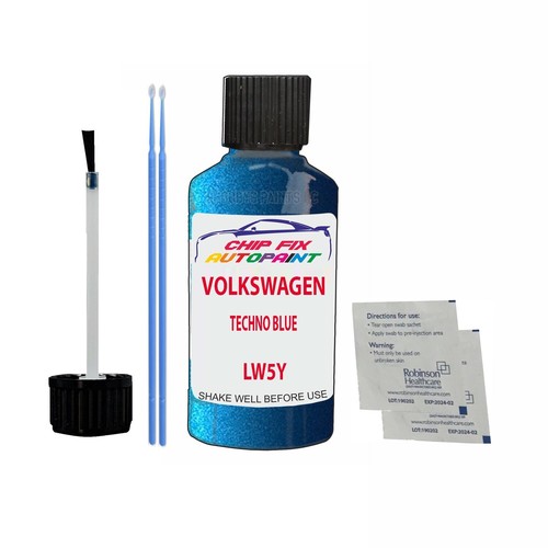Paint for techno blue lw5y - for, vw
