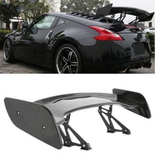 Matte Black GT Spoiler Rear Trunk Wing Lip For Nissan GT-R R34 R35 350Z 370Z