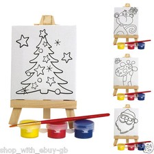 4 x PAINT Your Own Easel Art