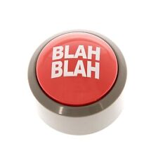 Blah Blah Button Novelty Joke