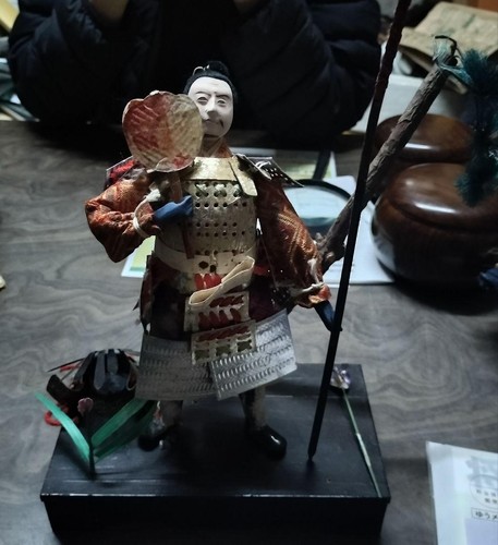 Antique japanese musha warrior - antique,