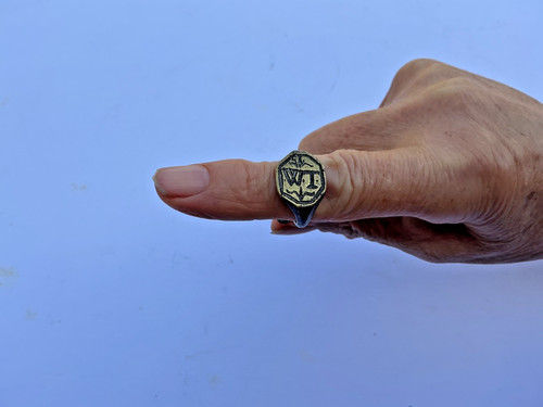 Antique signet ring - signet, seal/pipe