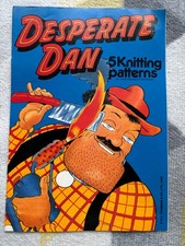 Desparate Dan 4 ply knitting booklet - Gary Kennedy Intarsia - 5 designs to knit
