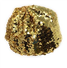 *UK* Gold Sequin Elastic