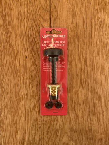 Rothenberger tap reseating - rothenberger,