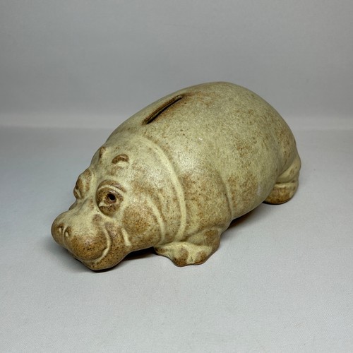 Hippo money box - money, art