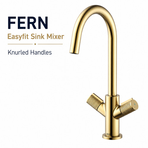 Bristan brushed brass kitchen - brass,
