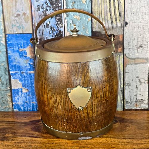 Antique oak brass - oak, ice
