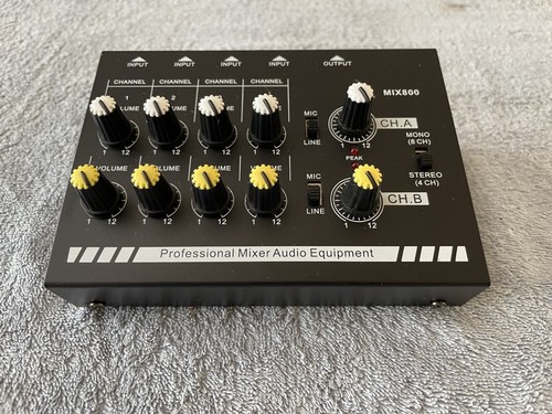 Channel stereo line - line, mic