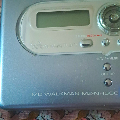 Sony walkman nh600 md - sony, hi-md