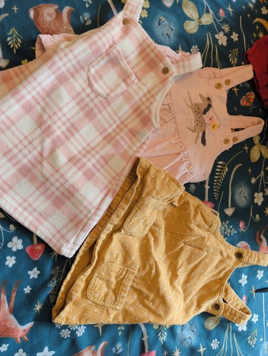 Girls dungaree dresses - 3,