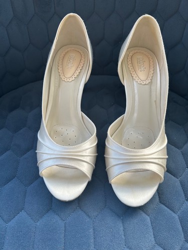 Paradox ivory satin wedding - ivory,