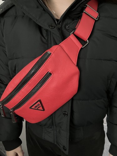 Guess front pocket belt bag - front,