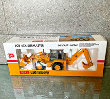 JOAL compact JCB 4CX Sitemaster metal diecast scale 1:35