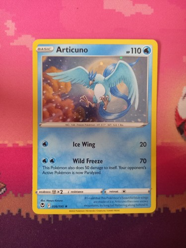 Pokemon card articuno - card, silver