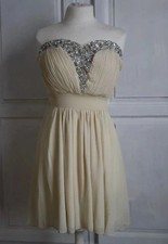 Strapless Stunning Cream Short