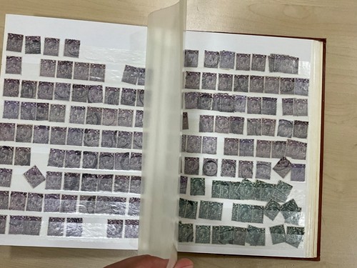 Kgv stamps large - gb,