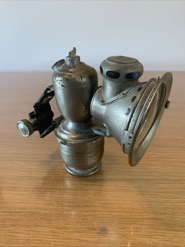Antique bicycle lamp - , acetylene