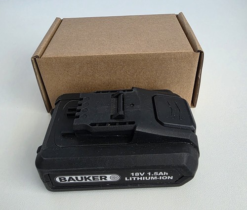 Genuine bauker 18v 5ah - bauker, 1.5ah