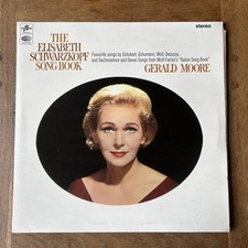 The Elisabeth Schwarzkopf Song Book Columbia SAX 5268 with Insert