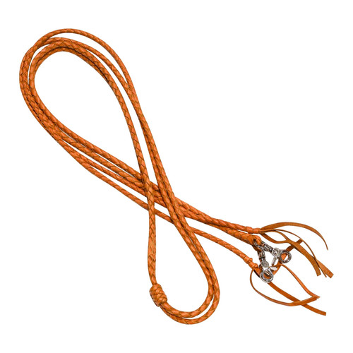 7ft cowboy tan leather split - 7ft,