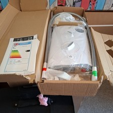 MIRA SPORT WHITE/CHROME 7.5KW